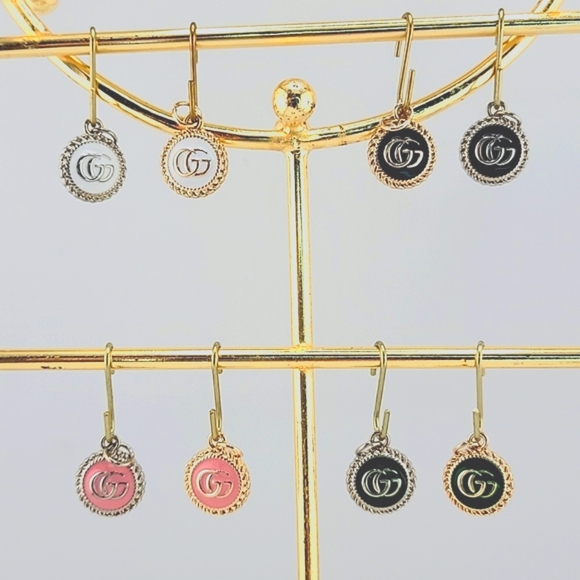 Zipper Pulls Charms GG Silver Gold - Picture 2 of 10